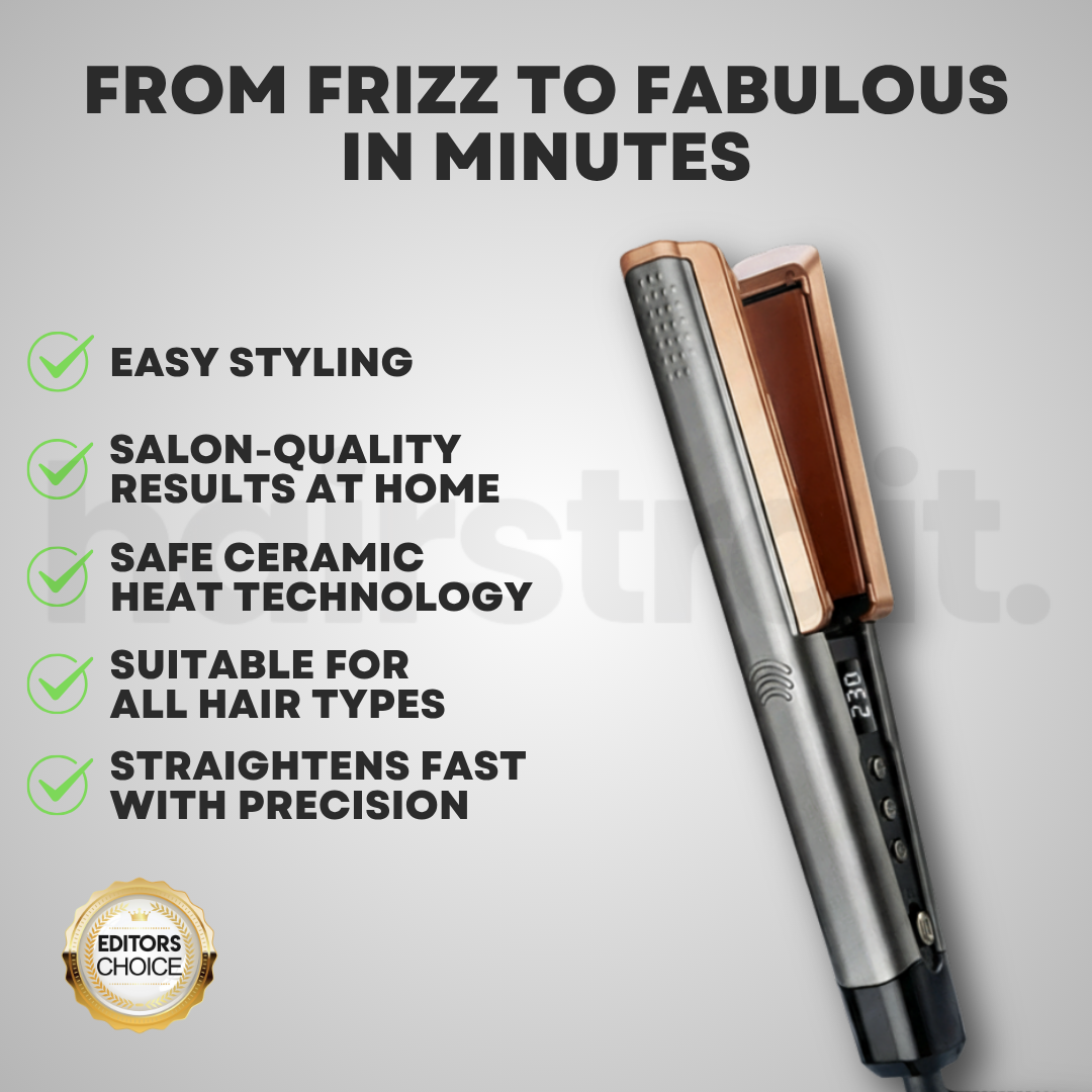 Hairstrait Compact - 2 in 1 Luxury Straightener